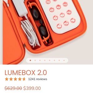Lumebox 2.0 Red Light Therapy Device